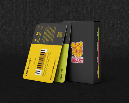 Vocal Melody BEAST, Creative Cards
